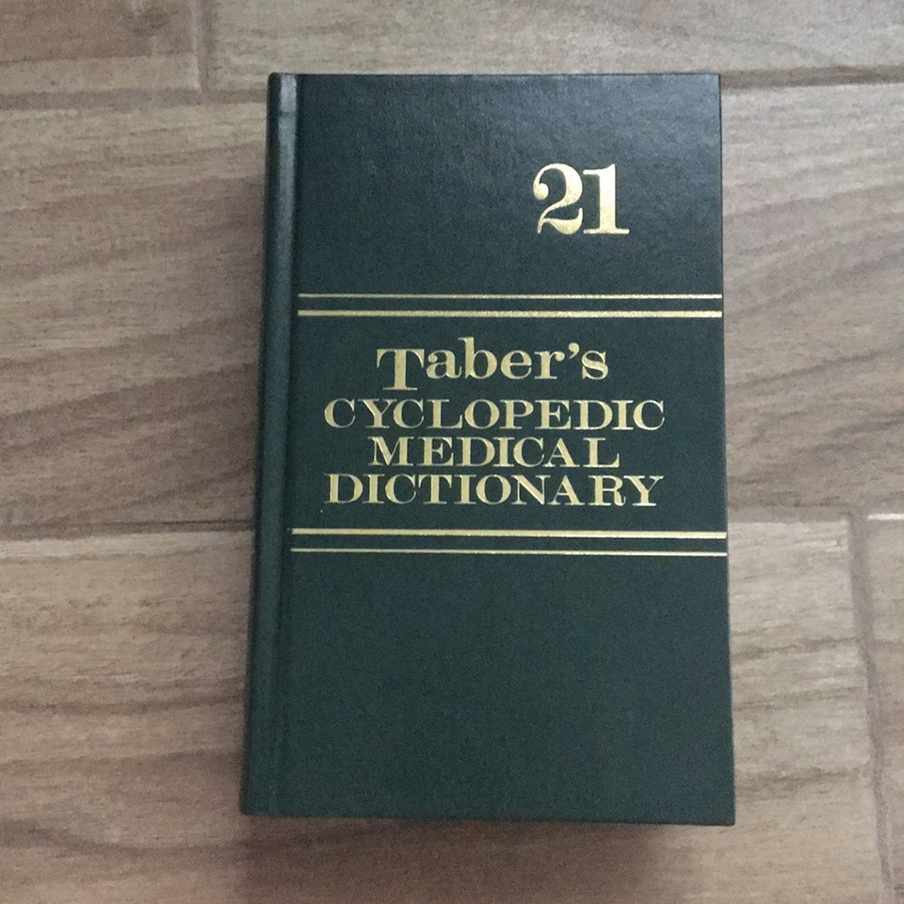 Tabers cyclopedia medical dictionary